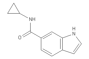 N-cyclopropyl-1H-indole-6-carboxamide