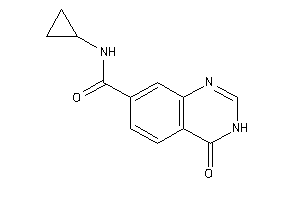N-cyclopropyl-4-keto-3H-quinazoline-7-carboxamide