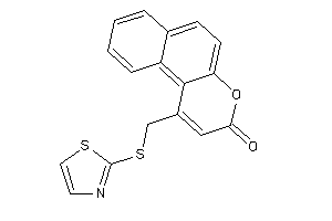 1-[(thiazol-2-ylthio)methyl]benzo[f]chromen-3-one