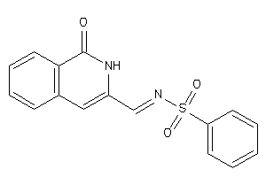 N-[(1-keto-2H-isoquinolin-3-yl)methylene]benzenesulfonamide