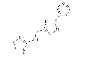 2-imidazolin-2-yl-[[5-(2-thienyl)-1H-1,2,4-triazol-3-yl]methyl]amine