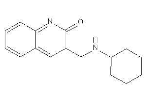 3-[(cyclohexylamino)methyl]-3H-quinolin-2-one
