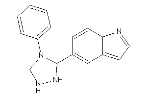 5-(4-phenyl-1,2,4-triazolidin-3-yl)-7aH-indole