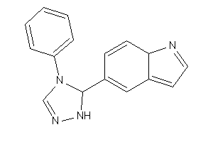 Image of 5-(4-phenyl-1,5-dihydro-1,2,4-triazol-5-yl)-7aH-indole