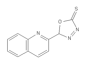 2-(2-quinolyl)-2H-1,3,4-oxadiazole-5-thione