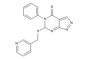 Image of 5-phenyl-6-(3-pyridylmethylthio)-6H-pyrazolo[3,4-d]pyrimidin-4-one