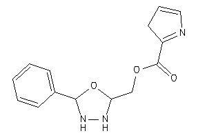 3H-pyrrole-2-carboxylic Acid (5-phenyl-1,3,4-oxadiazolidin-2-yl)methyl Ester