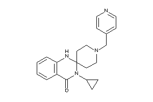 Image of 3-cyclopropyl-1'-(4-pyridylmethyl)spiro[1H-quinazoline-2,4'-piperidine]-4-one
