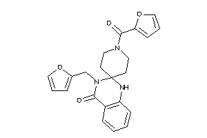 Image of 3-(2-furfuryl)-1'-(2-furoyl)spiro[1H-quinazoline-2,4'-piperidine]-4-one