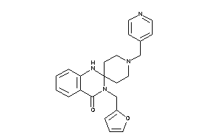 3-(2-furfuryl)-1'-(4-pyridylmethyl)spiro[1H-quinazoline-2,4'-piperidine]-4-one