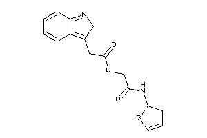 2-(2H-indol-3-yl)acetic Acid [2-(2,3-dihydrothiophen-2-ylamino)-2-keto-ethyl] Ester