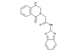 N-(2H-benzimidazol-2-yl)-2-(4-keto-1,2-dihydroquinazolin-3-yl)acetamide