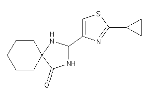 2-(2-cyclopropylthiazol-4-yl)-1,3-diazaspiro[4.5]decan-4-one