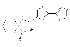 2-[2-(2-thienyl)thiazol-4-yl]-1,3-diazaspiro[4.5]decan-4-one
