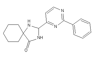 2-(2-phenylpyrimidin-4-yl)-1,3-diazaspiro[4.5]decan-4-one