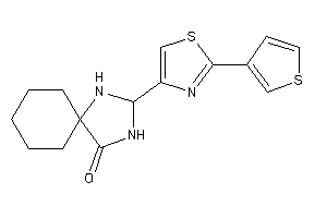 2-[2-(3-thienyl)thiazol-4-yl]-1,3-diazaspiro[4.5]decan-4-one