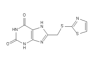 Image of 8-[(thiazol-2-ylthio)methyl]-7H-xanthine