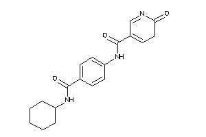 Image of N-[4-(cyclohexylcarbamoyl)phenyl]-2-keto-3H-pyridine-5-carboxamide