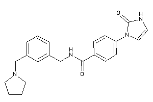 Image of 4-(2-keto-4-imidazolin-1-yl)-N-[3-(pyrrolidinomethyl)benzyl]benzamide