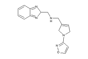 Image of 2H-benzimidazol-2-ylmethyl-[(1-isoxazol-3-yl-3-pyrrolin-3-yl)methyl]amine