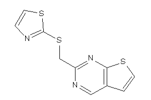 2-[(thiazol-2-ylthio)methyl]thieno[2,3-d]pyrimidine