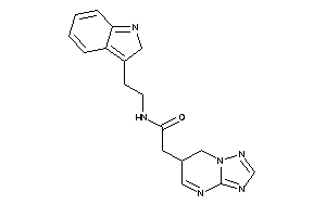 2-(6,7-dihydro-[1,2,4]triazolo[1,5-a]pyrimidin-6-yl)-N-[2-(2H-indol-3-yl)ethyl]acetamide