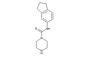 Image of N-indan-5-ylpiperazine-1-carboxamide