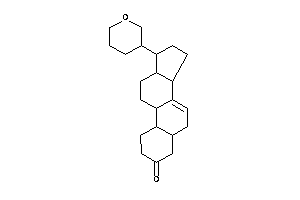 Image of 17-tetrahydropyran-3-yl-1,2,4,5,6,9,10,11,12,13,14,15,16,17-tetradecahydrocyclopenta[a]phenanthren-3-one