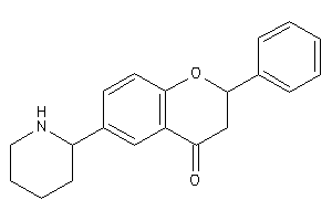 Image of 2-phenyl-6-(2-piperidyl)chroman-4-one
