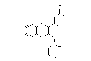 Image of 5-(3-tetrahydropyran-2-yloxychroman-2-yl)cyclohex-2-en-1-one