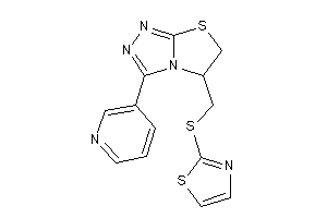 Image of 3-(3-pyridyl)-5-[(thiazol-2-ylthio)methyl]-5,6-dihydrothiazolo[2,3-c][1,2,4]triazole