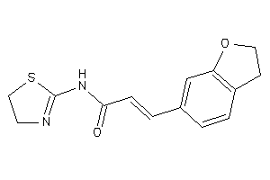 3-coumaran-6-yl-N-(2-thiazolin-2-yl)acrylamide