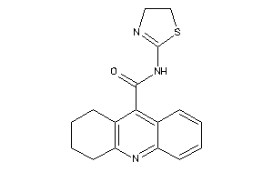 Image of N-(2-thiazolin-2-yl)-1,2,3,4-tetrahydroacridine-9-carboxamide