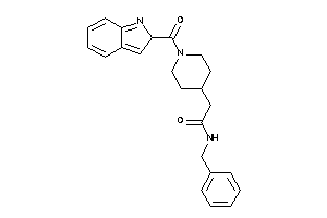 Image of N-benzyl-2-[1-(2H-indole-2-carbonyl)-4-piperidyl]acetamide