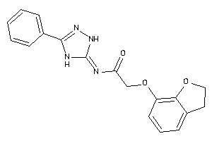 2-coumaran-7-yloxy-N-(3-phenyl-1,4-dihydro-1,2,4-triazol-5-ylidene)acetamide