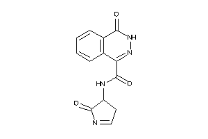 Image of 4-keto-N-(2-keto-1-pyrrolin-3-yl)-3H-phthalazine-1-carboxamide