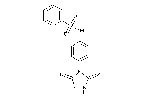 N-[4-(5-keto-2-thioxo-imidazolidin-1-yl)phenyl]benzenesulfonamide