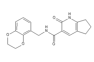 N-(2,3-dihydro-1,4-benzodioxin-5-ylmethyl)-2-keto-1,5,6,7-tetrahydro-1-pyrindine-3-carboxamide