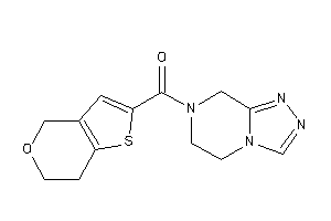 6,7-dihydro-4H-thieno[3,2-c]pyran-2-yl(6,8-dihydro-5H-[1,2,4]triazolo[4,3-a]pyrazin-7-yl)methanone