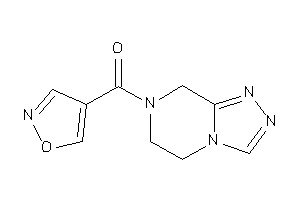 6,8-dihydro-5H-[1,2,4]triazolo[4,3-a]pyrazin-7-yl(isoxazol-4-yl)methanone