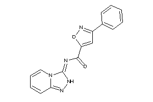 Image of 3-phenyl-N-(2H-[1,2,4]triazolo[4,3-a]pyridin-3-ylidene)isoxazole-5-carboxamide