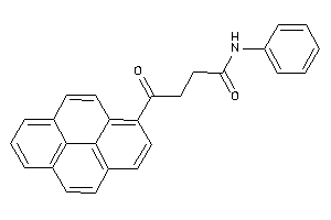 Image of 4-keto-N-phenyl-4-pyren-1-yl-butyramide
