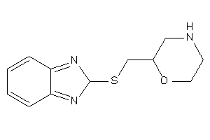 2-[(2H-benzimidazol-2-ylthio)methyl]morpholine