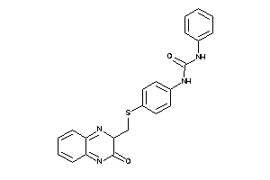 Image of 1-[4-[(3-keto-2H-quinoxalin-2-yl)methylthio]phenyl]-3-phenyl-urea