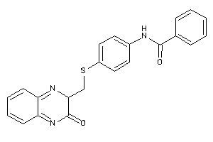 N-[4-[(3-keto-2H-quinoxalin-2-yl)methylthio]phenyl]benzamide