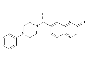 7-(4-phenylpiperazine-1-carbonyl)-3H-quinoxalin-2-one
