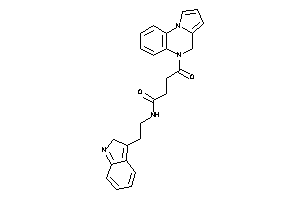 N-[2-(2H-indol-3-yl)ethyl]-4-keto-4-(4H-pyrrolo[1,2-a]quinoxalin-5-yl)butyramide