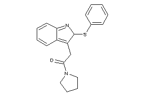 2-[2-(phenylthio)-2H-indol-3-yl]-1-pyrrolidino-ethanone