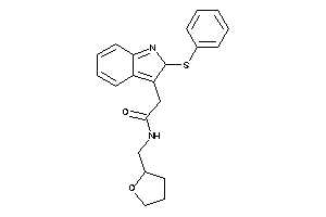 Image of 2-[2-(phenylthio)-2H-indol-3-yl]-N-(tetrahydrofurfuryl)acetamide