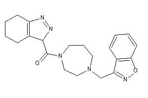 [4-(indoxazen-3-ylmethyl)-1,4-diazepan-1-yl]-(4,5,6,7-tetrahydro-3H-indazol-3-yl)methanone